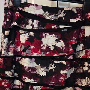 White House Black Market - Knee Length Tiered Skirt